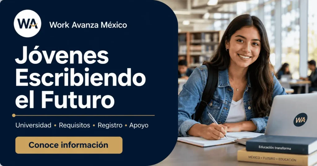 Jóvenes Escribiendo el Futuro: guía de consulta y requisitos