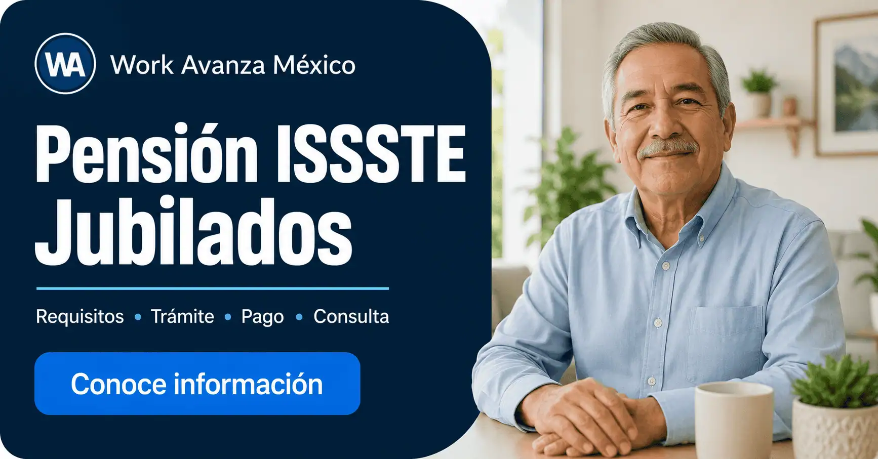 Pensión ISSSTE para jubilados