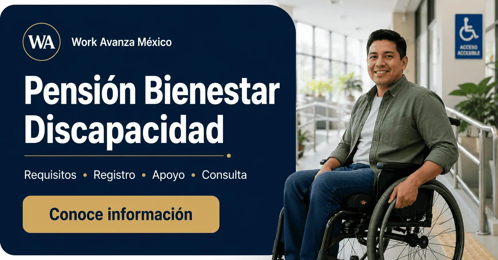 Pensión Bienestar para personas con discapacidad