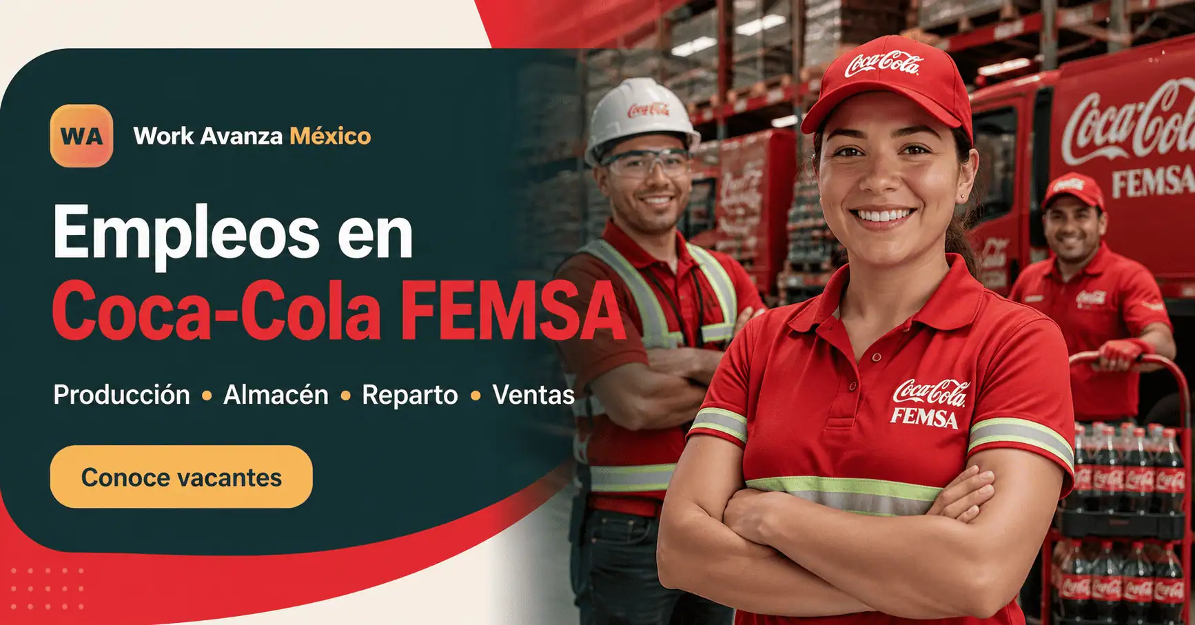 Empleos en Coca-Cola FEMSA México
