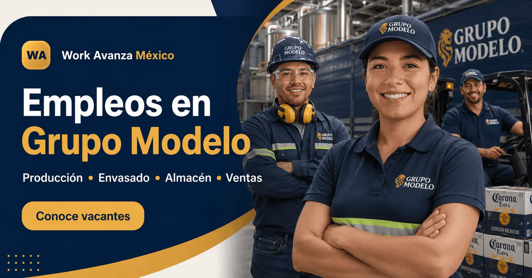Empleos en Grupo Modelo México