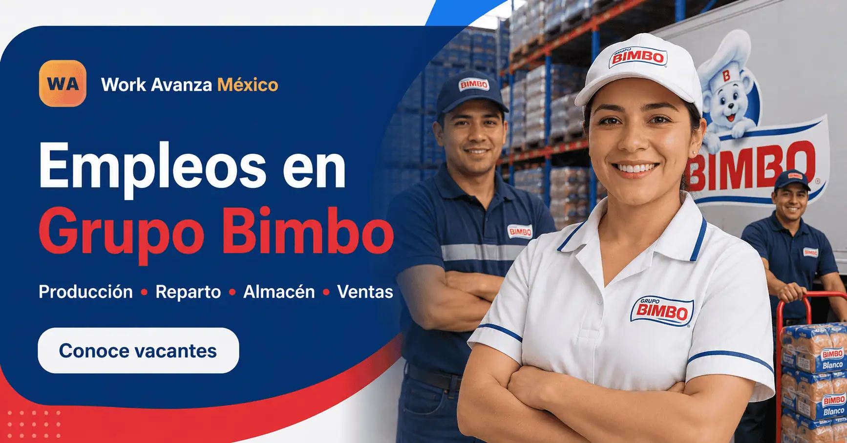 Empleos en Grupo Bimbo México