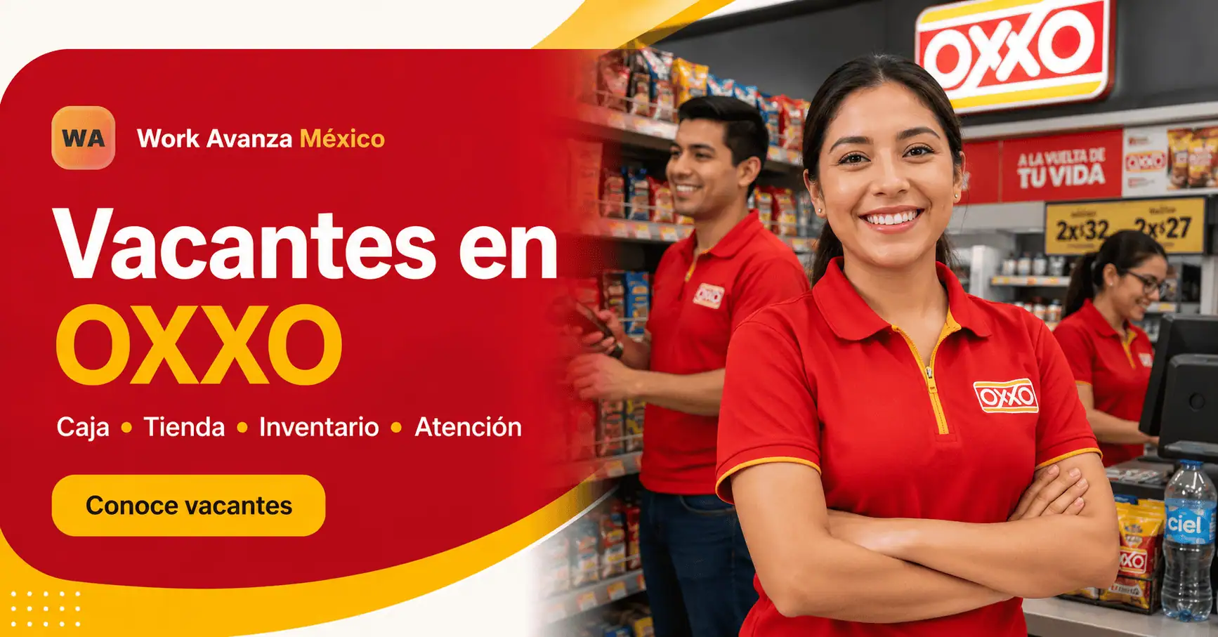Vacantes en OXXO México