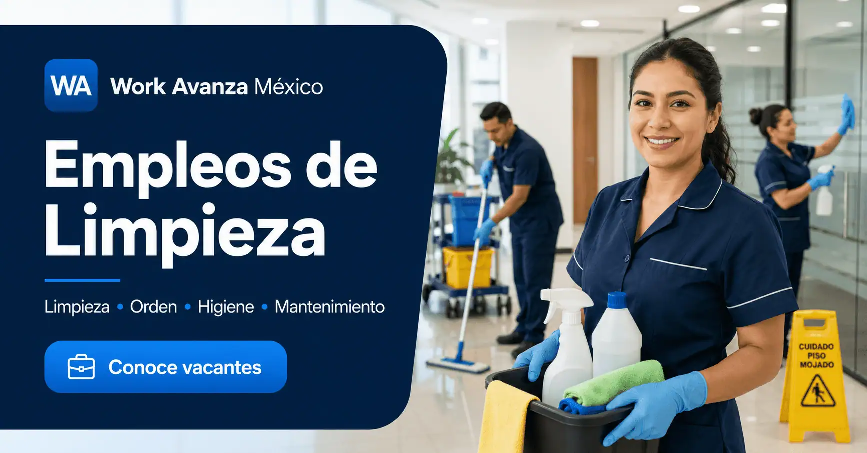 Empleos de limpieza sin experiencia