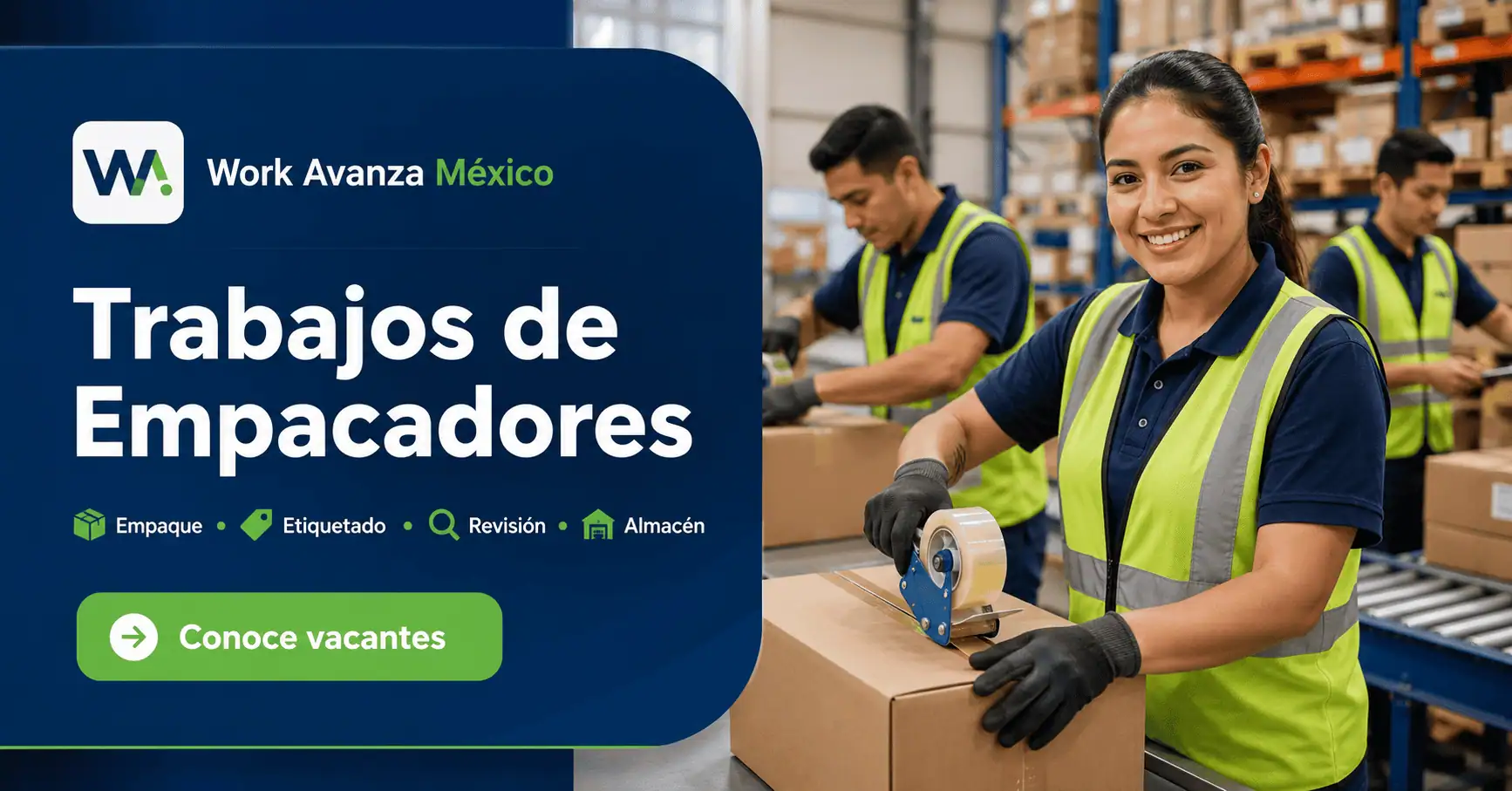 Trabajos para empacadores en México