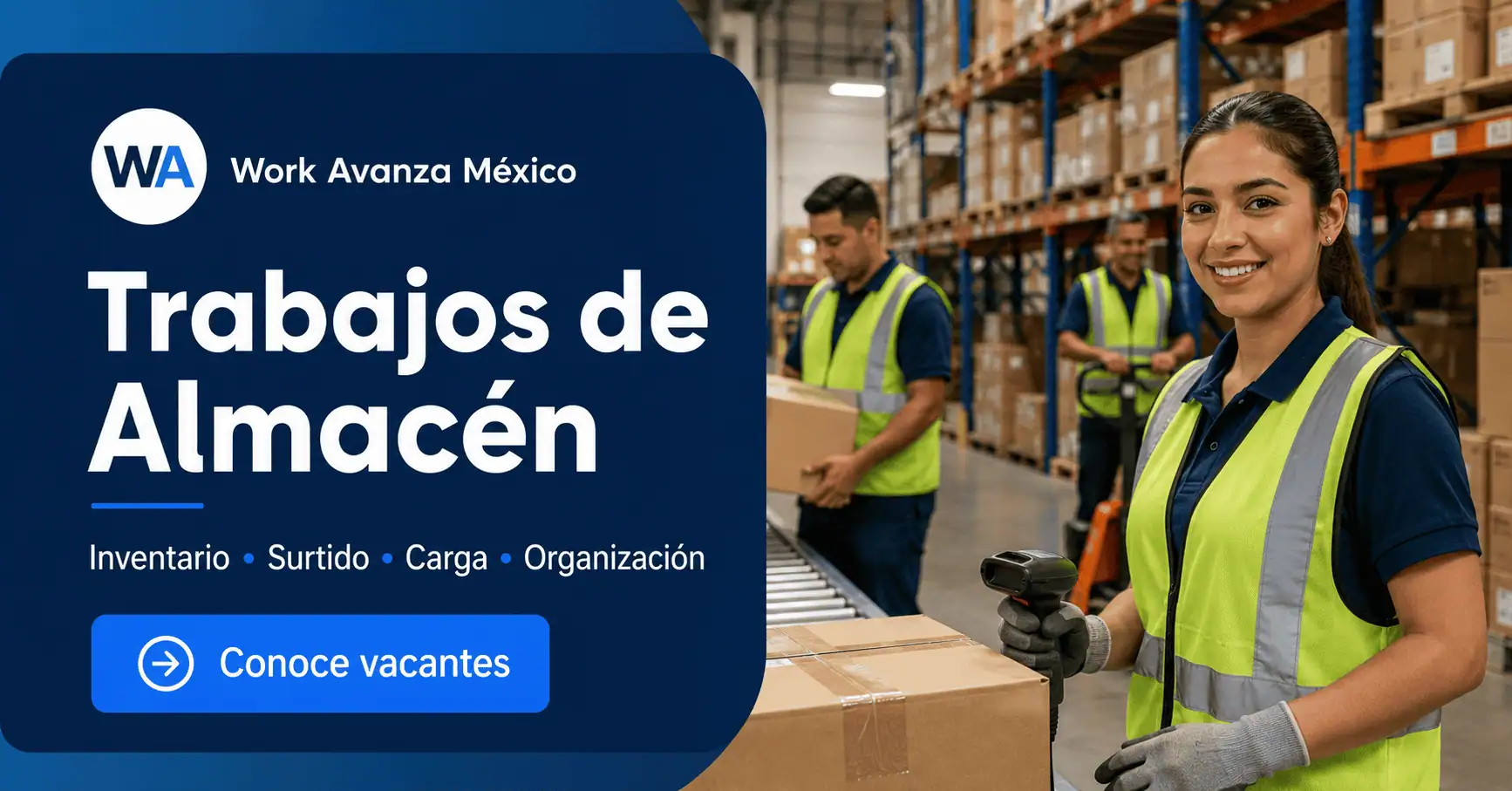 Trabajos de almacén sin experiencia